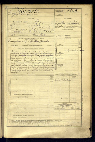 Marie, Joseph Louis Raimond