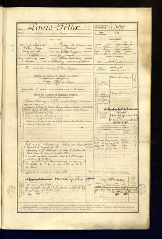 Louis Félix, non renseigné