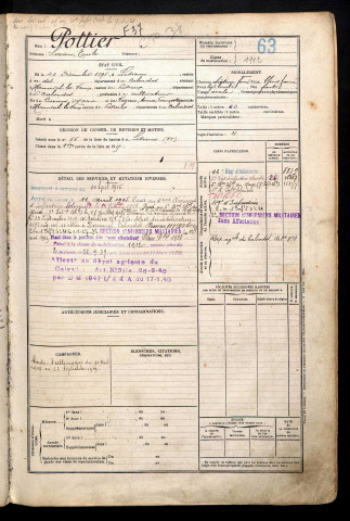 Pottier, Lucien Emile