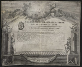 Diplôme de la loge de la Constance à l'Orient de Bayeux pour Léonard de Rampan