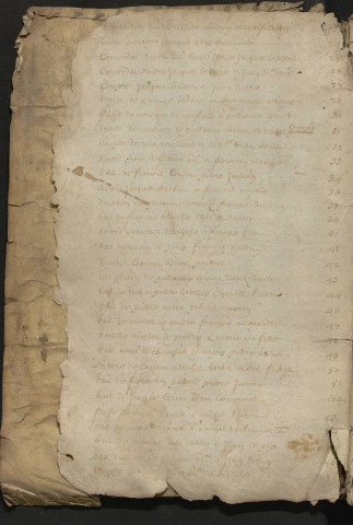 Exercice de Me Lechien (23 juin-1672-16 mai 1708)