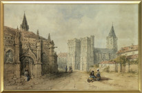 Caen, l'église de la Trinité de l'abbaye aux Dames et l'église St-Gilles, par Jean-Louis Georges