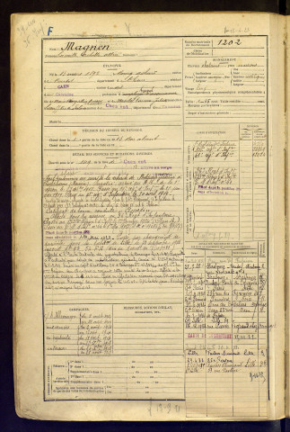 Magnen, Camille Achille Albin