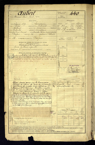 Aubert, Armand Paul Louis