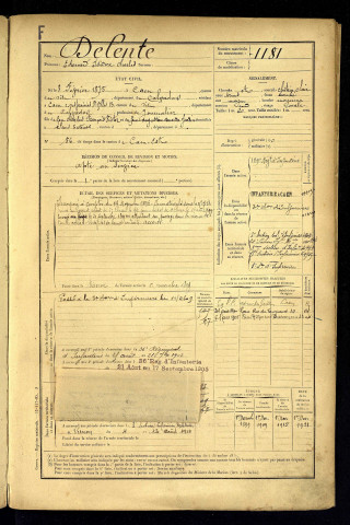 Delente, Edouard Isidore Charles