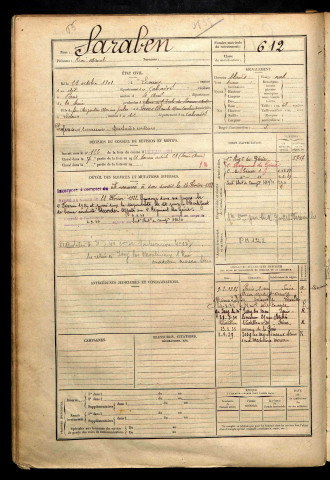 Saraben, René Marcel