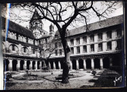 Lycée Malherbe cour d'honneur (ancien cloître Saint-Etienne) (n°3693)