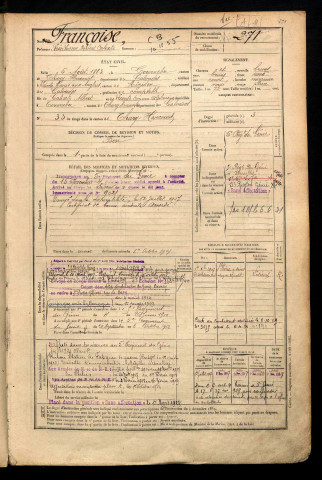 Françoise, Léon Lucien Norbert Calixte