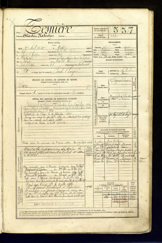 Tesnière, Martin Valentin