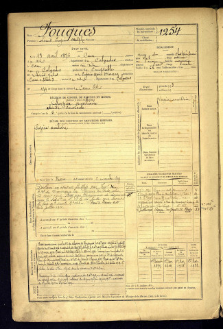 Fouques, Louis Eugène Adolphe