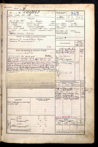 Fouques, Gaston Louis Emile