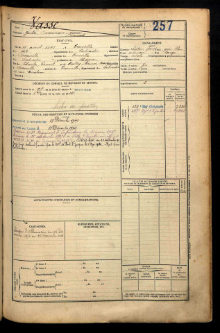 Vasse, Jules Dominique Fernand