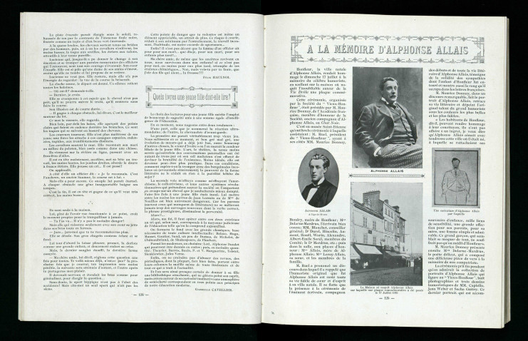 Plusieurs représentations d'Alphonse Allais figurent dans cet article.