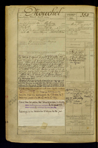 Mouchel, Eugène Clément Emile