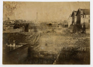 Environs de la gare de Caen avec vue sur la ville, vers 1870 (photo n°88)