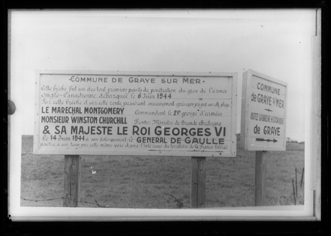 Monuments commémoratifs de la Seconde Guerre mondiale (photos n°23 à 26), par le photographe Le Goubey