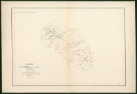 Plans topographiques Le Theil (près de Vassy)