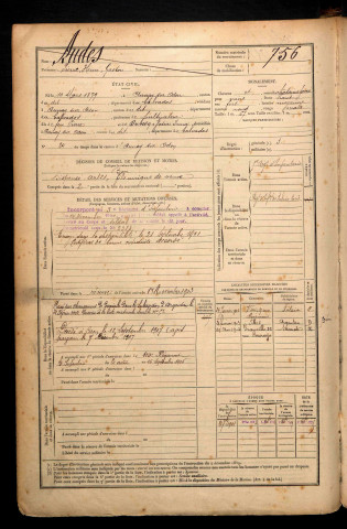 Audes, Pierre Henri Gaston