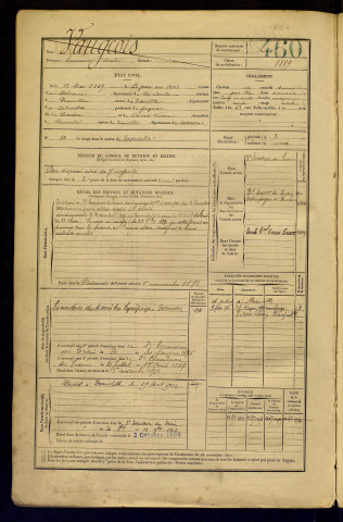 Vaugeois, Edmond Emile