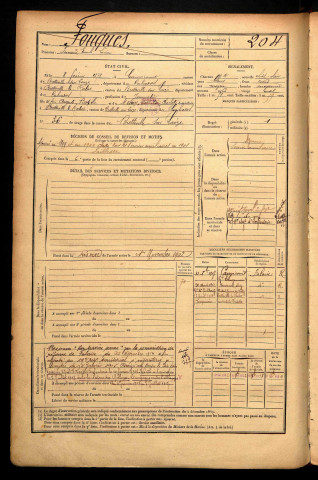 Fouques, Fernand Emile Lucien