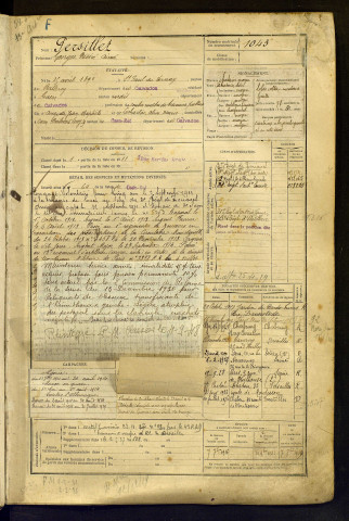 Persillet, Georges Désiré Aimé