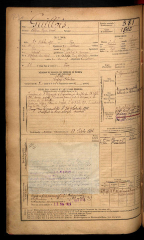 Guillois, Alfred Henri Louis