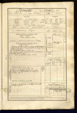 Perrette dit Banel, Albert Léon