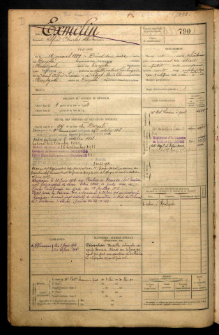 Exmelin, Alfred Charles Albert