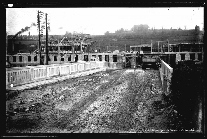 Construction de la nouvelle usine Nestlé (photo n°425)