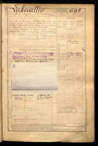 Lechevallier, Alcime Auguste