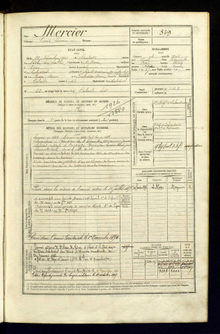 Mercier, Louis Simon