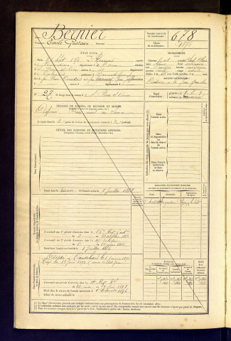 Bernier, Emile Gustave