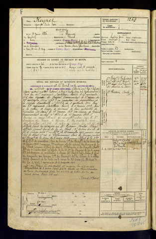 Reynet, Georges Emile Léon