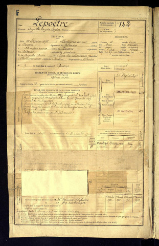 Lepoëtre, Augustin Exupère Eugène