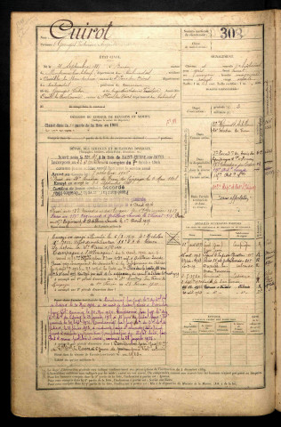 Cuirot, Georges Victorien Auguste