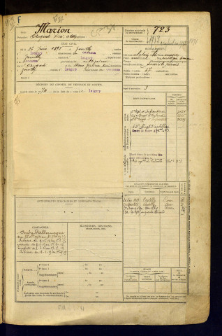 Marion, Auguste Désiré Célestin