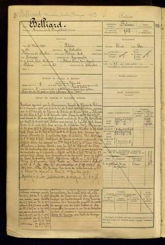 Belliard, Maurice Emile François Désiré