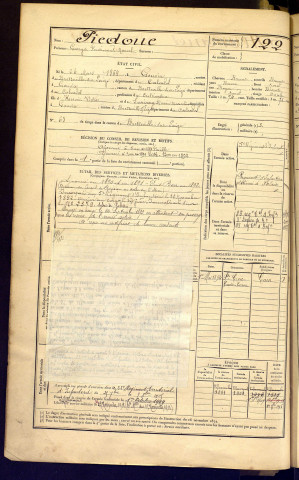 Piedoue, Georges Ferdinand Marcel