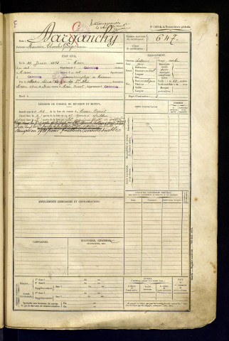 Darganchy, Maurice Charles Georges