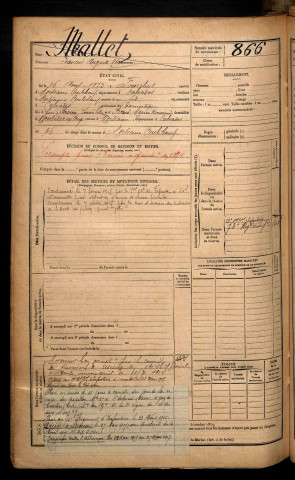 Mallet, François Auguste Alex