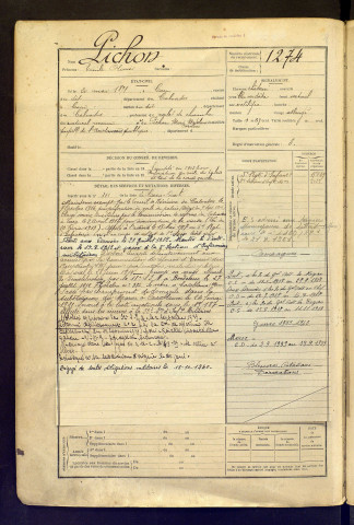 Pichon, Emile Olivier