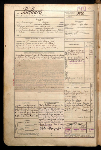 Belliard, Maurice Emile François Désiré