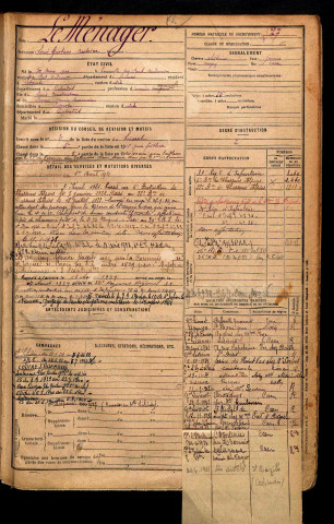 Le Ménager, Louis Gustave Antoine