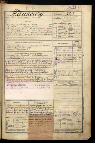 Maunoury, Pierre Henri Albert