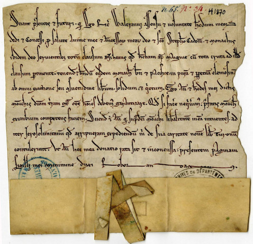 Don du clos dit Nichaux