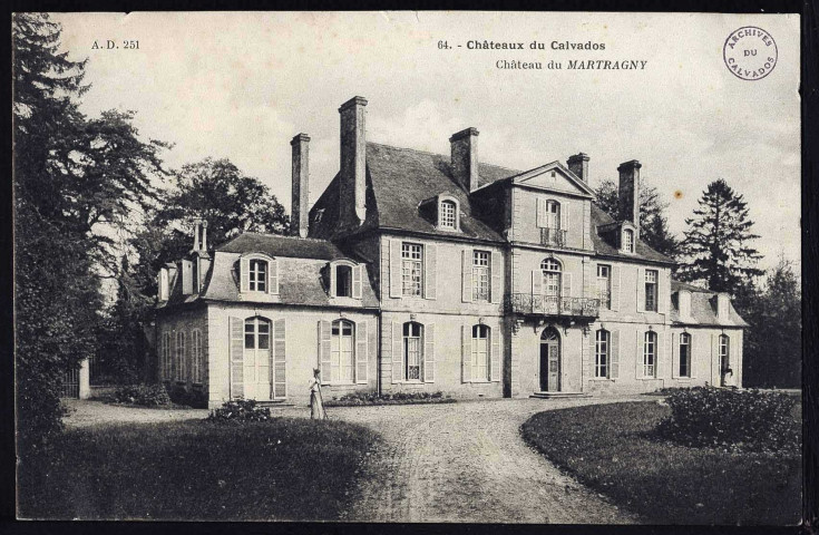 Martragny : Château et église (n°1 à 6)