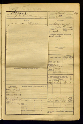 Fesaix, Victor Marie