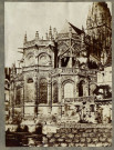 Eglise Saint-Pierre et Odon vers 1858 (planche n°62 détail 1)
