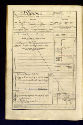 Alliaume, Louis Amédée