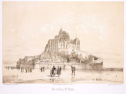 Vue du Mont-St-Michel. Par G. Bouet